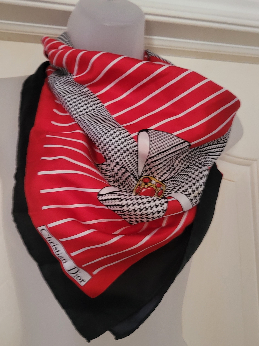 Dior Vintage Silk Scarf